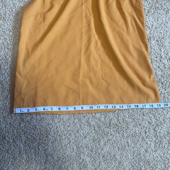 Mustard Yellow Sleeveless Blouse - Picture 7 of 8